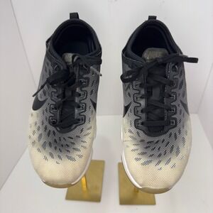 Nike Zoom Fit Agility Womens 7.5 Black White Gradient Training Shoes 684984-003